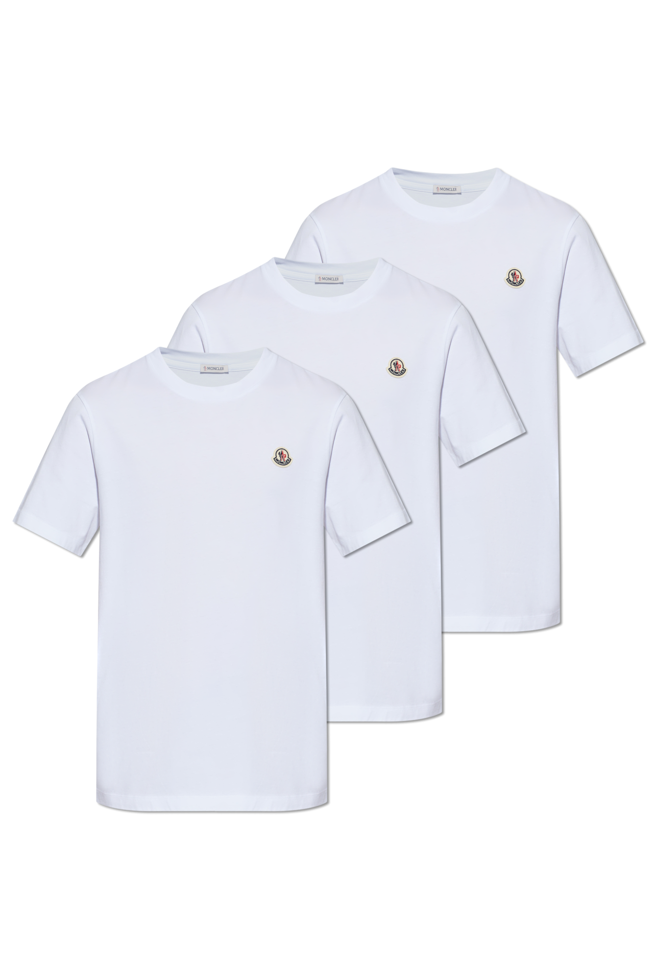 Moncler Tシャツ ホワイト　XS Moncler Three-Pack of T-Shirts | Men's | Vitkac
